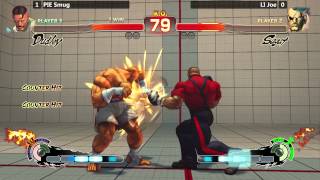 USF4 @ Last Man Standing - PIE Smug (Dudley) vs LI Joe (Sagat) [720p/60fps]