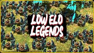 60 Hand Cannons... - Low ELO Legends | Age of Empires 3: Definitive Edition