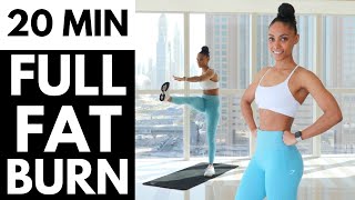 NO SQUATS! NO LUNGES! NO JUMPING! Full Body FAT BURN | Home Workout 🔥