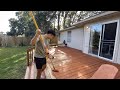 Staining My Deck with Cabot Deck Correct