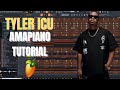 How To Make Amapiano Like Tyler ICU & Alxapo From Scratch | FL Studio Tutorial 