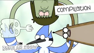 Ultimate Friendship Moments | One Hour Compilation | Regular Show | Cartoon Network