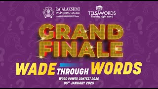 Wade Through Words - Grand Finale - 05.01.2025