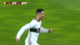 Cristiano Ronaldo vs Bosnia (16/10/2023) • English Commentary • Euro 2024 Qualifiers | HD 1080i