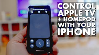 Use iPhone to Control Apple TV and HomePod instead of Siri Remote