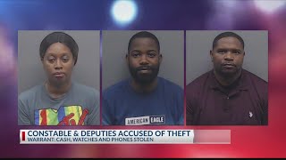 ‘Take whatever you want’ Warrants against Constable, deputies detail theft from home caught on bodyc