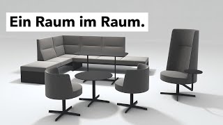 Brunner banc. Das modulares Loungesystem, Design by jehs+laub