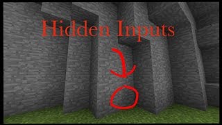 Minecraft PE Three Hidden Inputs