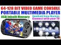 Portable X9 128 bit Handheld Video Game Console I Portable Multimedia Player I 8GB I UK