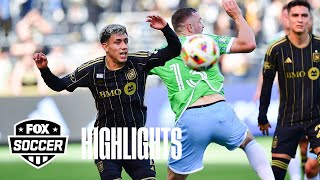 LAFC vs. Seattle Sounders MLS Highlights | FOX Soccer