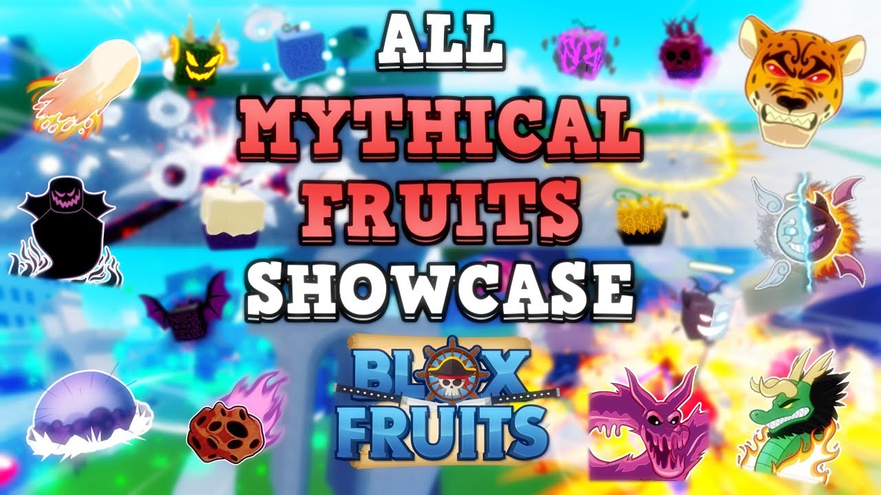 ALL MYTHICAL FRUITS SHOWCASE! 🍩🐲 | Blox Fruits - YouTube