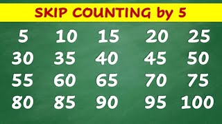 Skip Counting by 5 up to 100