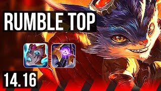 RUMBLE vs JAYCE (TOP) | 12/1/7, Godlike | BR Master | 14.16