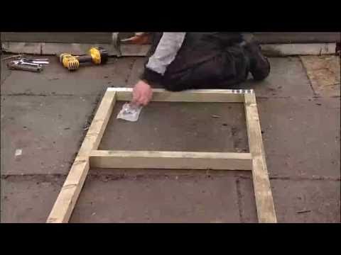 Polytunnel Construction - Door & Door Frame assembly - V122 Polytunnel Construction - Door & Door Frame assembly - V122