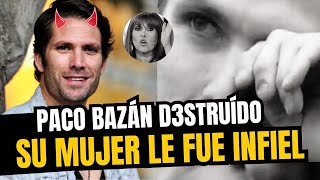 Paco Bazán explotó por ampay de su esposa saliendo del hostal con su amant3
