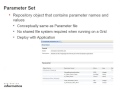 How to use parameter sets in mapping/workflows in Informatica 10x