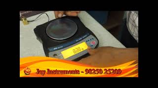 A&D EKV-600 Calibration