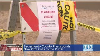 Sacramento County Playgrounds Now Off-Limits To The Public