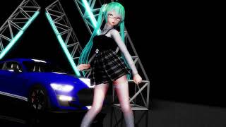 MMD Tda Miku E Girl ( AOA-Excuse me )