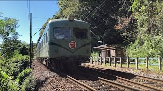 【普通列車が到着！】大井川鐵道 南海21000系21001-21002 普通列車金谷行き 神尾駅【プチ動画-51】