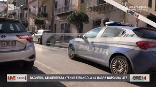 Bagheria, studentessa 17enne strangola la madre dopo una lite - Ore 14 del 03/01/2023