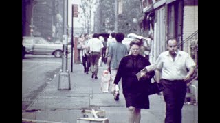 1970s New York Street Scenes on 16mm Film / No sound