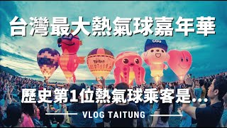 【東北人漫步台灣】遊台東國際熱氣球嘉年華  有些出人意料