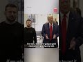 Trump Has Awkward Moment With Ukrainian President Zelensky