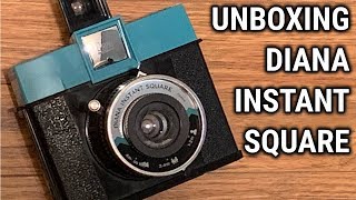 UNBOXING Lomography DIANA INSTANT SQUARE