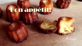 How to make caneles | Kaip pasigaminti kaneles