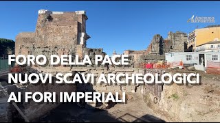 New Archaeological Excavations at the Imperial Fora: The Temple of Peace and medieval city of Rome