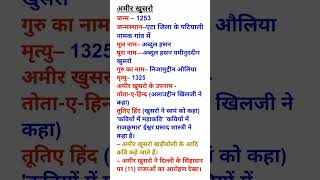 खड़ी बोली के प्रथम प्रयोगकर्ता अमीर खुसरो का संक्षिप्त परिचय