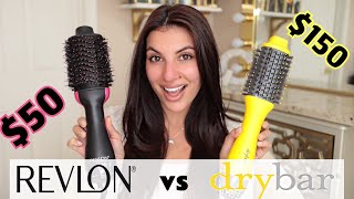 COMPARING the Revlon One Step Hair Dryer and Volumizer VS Drybar Double Shot!