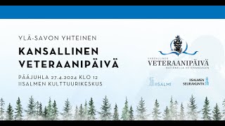 Kansallinen Veteraanipäivä 27.4.2024