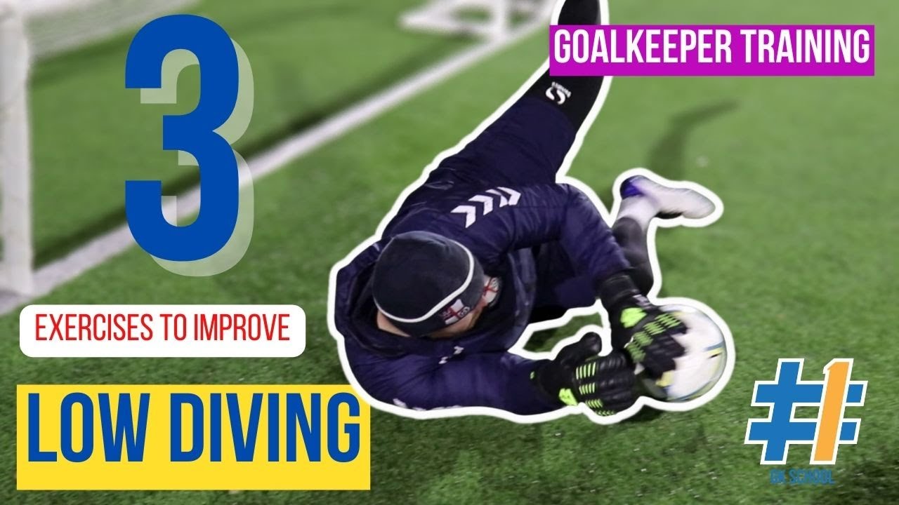 рџ Goalkeeper Training рџ 3 Exercises To Improve Your Game Low Diving