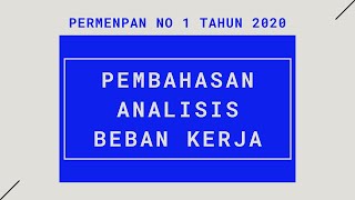 Pembahasan Analisis Beban Kerja