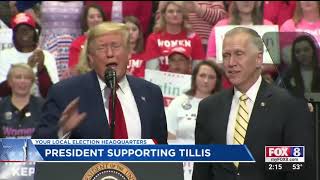 WGHP-Greensboro On President Trump Supporting Tillis