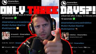 Amouranth and Indiefoxx UNBANNED after three days and NO ONE is surprised.