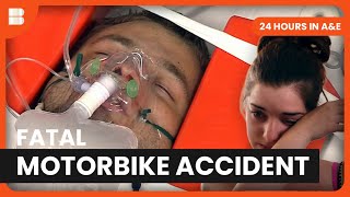 Internal Bleeding After Fatal Motorbike Collision | 24 Hours in A&E | Medical Documentary