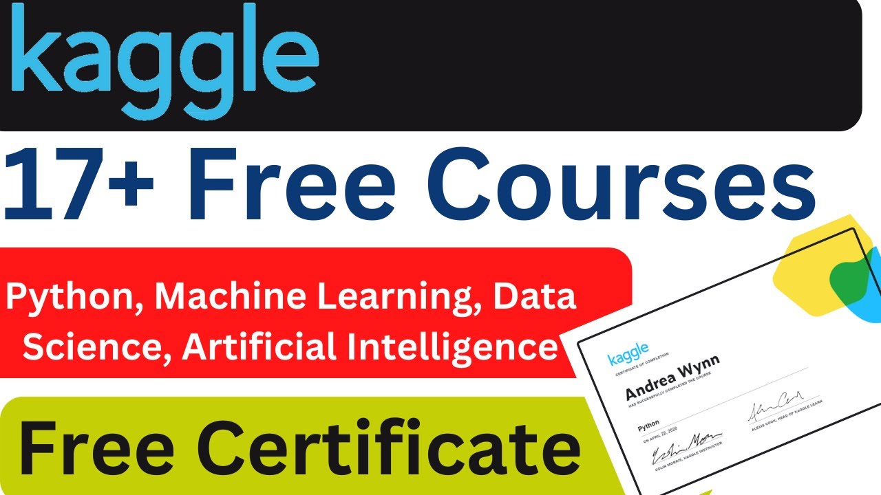 Kaggle Free Courses Python Machine Learning Data Science
