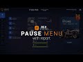 PAUSE MENU with REPORT [ESX][QB CORE] -- [FIVEM] By Rex Studio