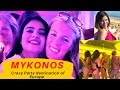 Germany to Mykonos Travel Vlog I Craziest Party in Europe I Greece Travel I Indian in Germany
