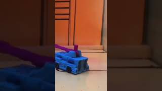 TRANSFORMERS STOP MOTION- POWER PUNCH AND DIRECT HIT DESTROY THE HIGHWAY PATROL