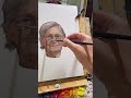 Painting my Grandmother's Portrait