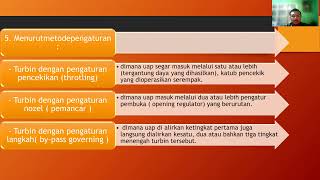 Perawatan Dan Perbaikan Mesin Turbin Uap Presentasi Kelompok 6