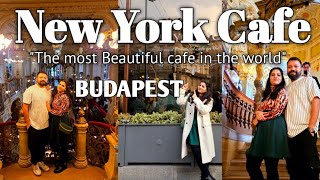 NEW YORK CAFE , Budapest Hungary The Most Beautiful Cafe in the World #newyorkcafe #europe #budapest