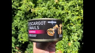 Canned Cuisine - Escargot + Recipe