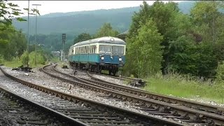 Zugkreuzung Gotteszell am 12.6.2016