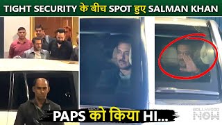 Salman Khan Spotted Amid Tight Airport Security, Bhaijaan’s New Look Stuns Fans