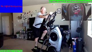 Bowflex Max Trainer Warmup,Fitness Test, and 7 Minute Interval Workout
